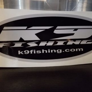 K9 Fishing Sticker